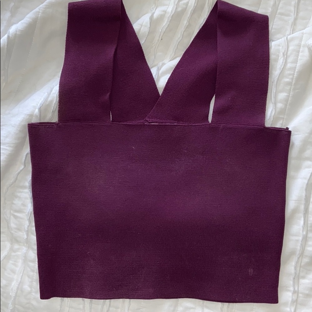 LF bandage crop top